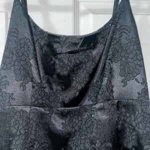 NWOT Wild Fable Black Floral Mini Dress